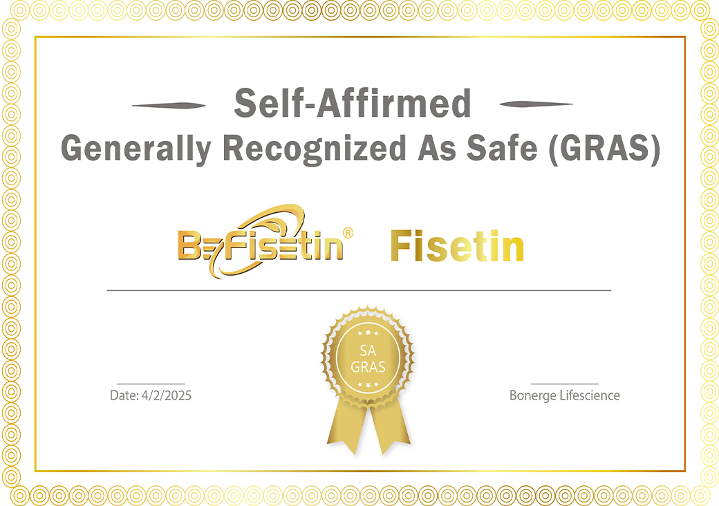 BeFisetin® Achieves Historic Milestone as World’s First SA-GRAS Certified Natural Fisetin