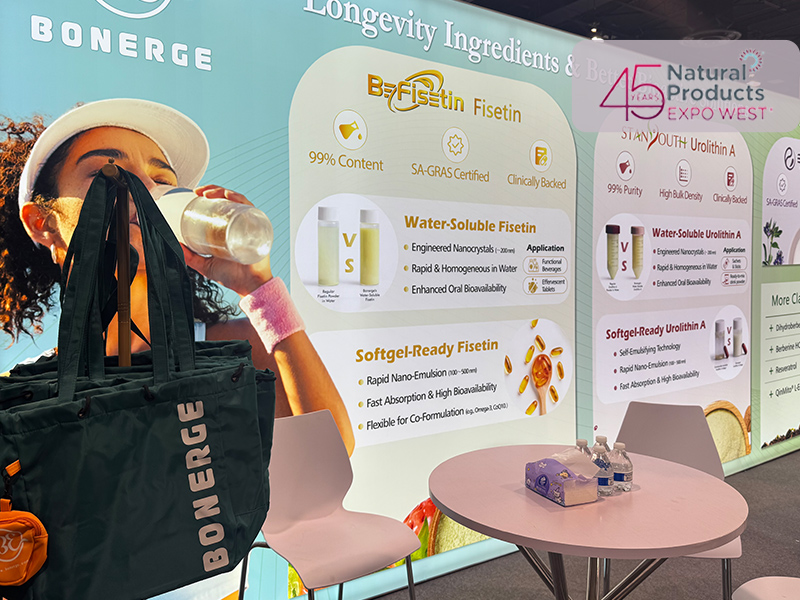 Bonerge at Expo West 2026: From Lifespan to Healthspan